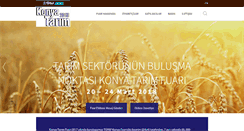 Desktop Screenshot of konyatarimfuari.com